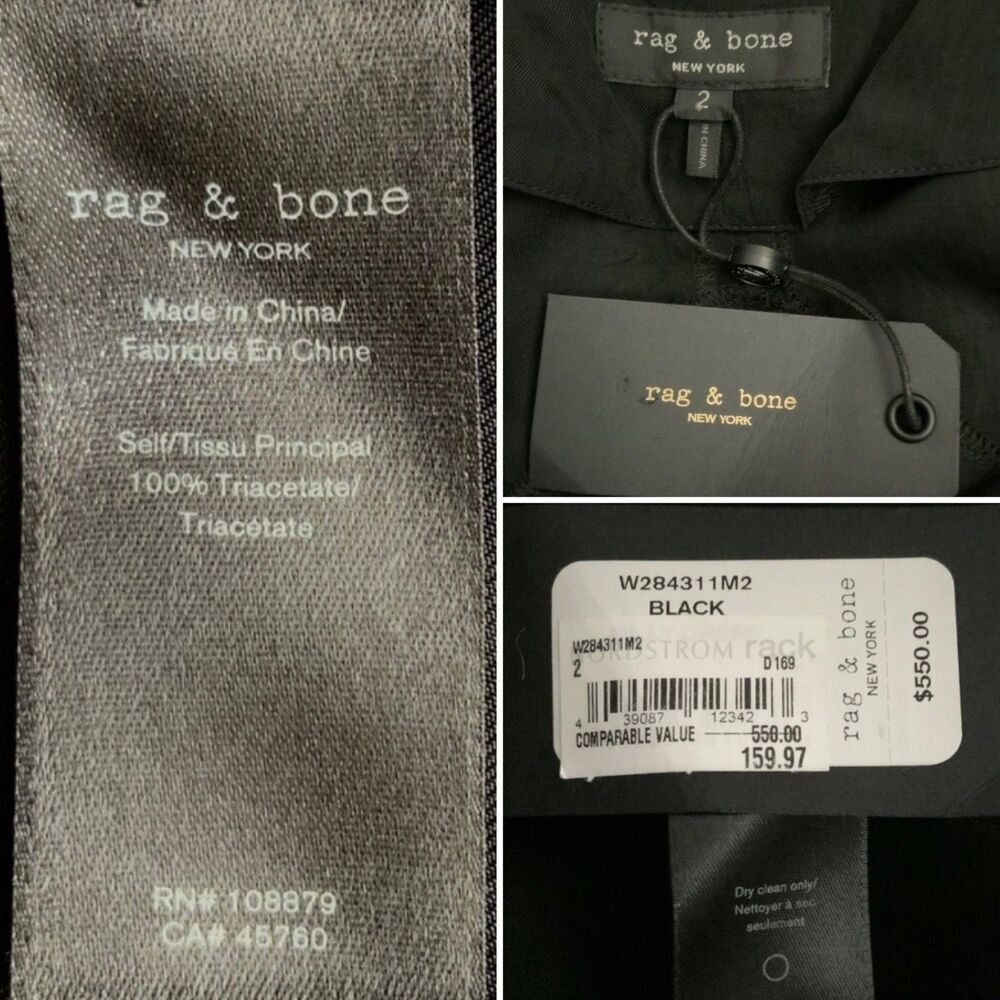 rag & bone Milly Shift Dress Spaghetti Strap 2 - Picture 6 of 11
